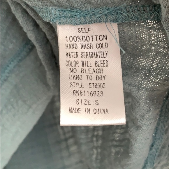 Easel Off the Shoulder Embroidered Sleeve Top - Picture 3 of 4